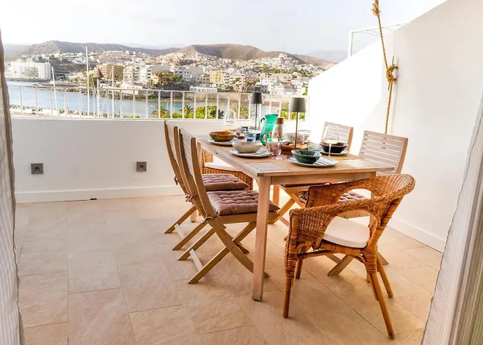 Beachfront Haus Meer In The Heart Of Arguineguin